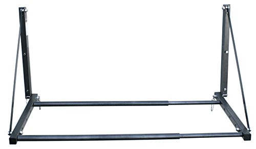 MaxxHaul Adjustable Wall Mount Folding Tire Rack 32 to 48 Inch Width 70489 New