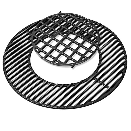 Uniflasy 8835 Cast Iron Grill Grateal Kettle Grills Gourmet BBQ System - NEW New