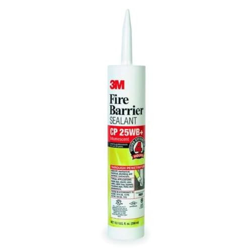 3M FIRE Barrier SEALANT CP 25WB+ RED 27 FL OZ Cartridge 6/CASE B001CGQ5ZU New