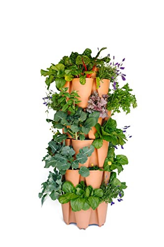 Greenstalk Patented Large 5 Tier Vertical Garden Planter Watering System New