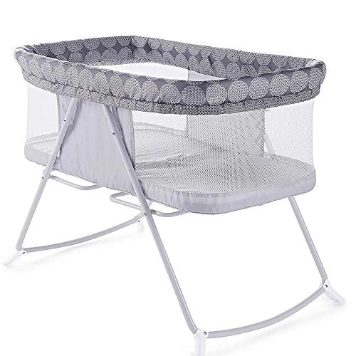 Ingenuity Foldaway Bassinet Classic Crosby Portable Rocking Bassinet B07DPDZ26Z New