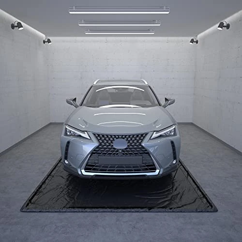 FLYCLE Garage Floor Mat for Car, Waterproof 8'6" x 20' Heavy Duty B0BW3YBM79 New