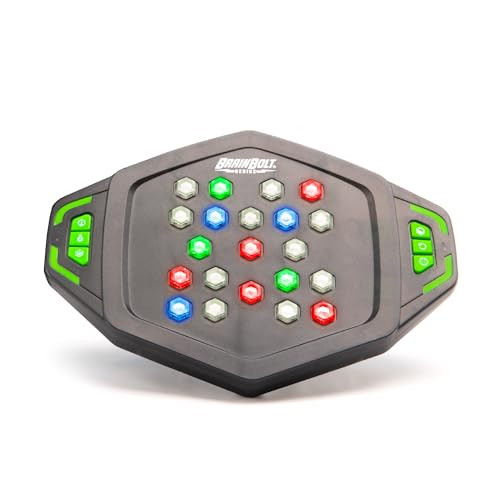 EDUCATIONAL INSIGHTS BRAINBOLT GENIUS ELECTRONIC BRAINTEASER GAME, MULTI