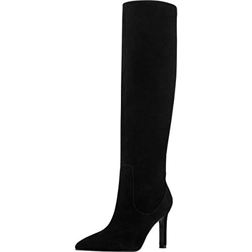 Nine West Maxim Black Crocodile Size 8 M