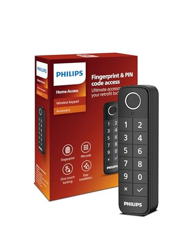 PHILIPS FINGERPRINT WIRELESS KEYPAD ONLY WORK PHILIPS WIFI RETROFIT LOCK