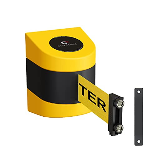 Crowd Control Warehouse CCW Series WMB-220 Wall Mount Retractable 15 Foot ABS