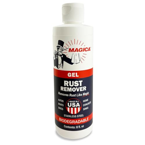 Magica Rust Remover Gel (8oz) USA Made New