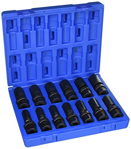 Grey Pneumatic (1313UMD) 1/2" Drive 13-Piece Socket Set New