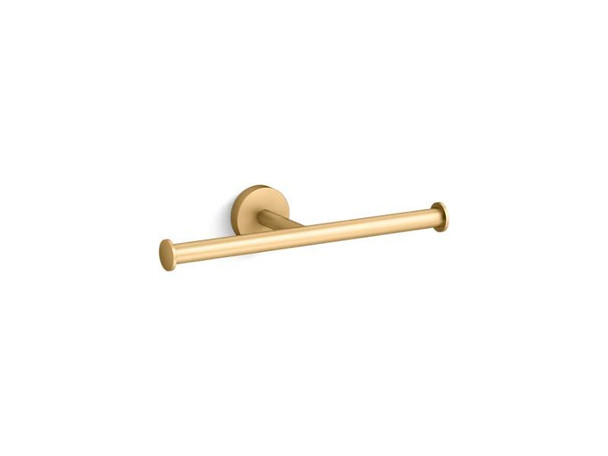 Kohler K27289-2MB Elate Wall Mounted Euro Toilet Paper Holder Brushed Brass New