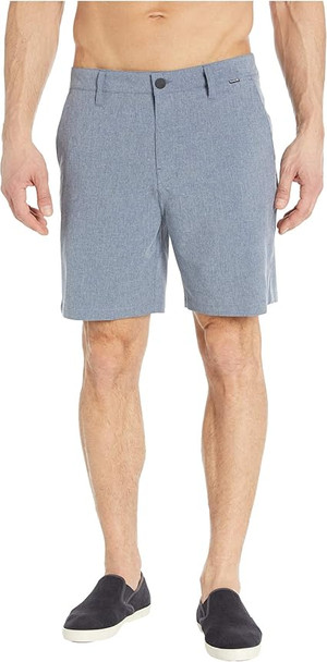 HURLEY MEN'S PHANTOM HYBRID STRETCH 18" SHORT - SIZE: MEN 30 - OBSIDIAN