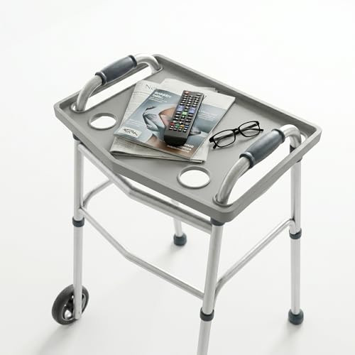 Bluestone Walker Tray- Upright with Holders-Universal Table - Gray New