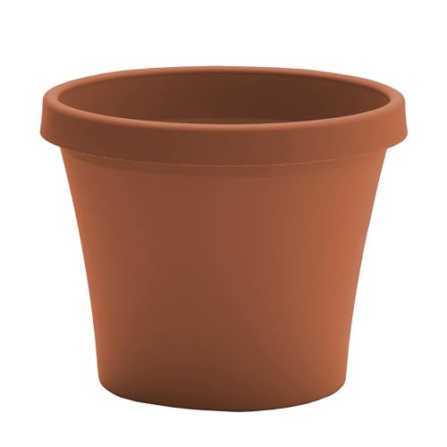 Bloem Terra Pot Planter 20" Durable Resin Pot 13.5 Gallon Capacity - Terra Cotta New