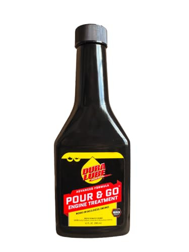Dura Lube Just Pour & Go Engine Treatment for Gas and Diesel | 12oz., Single New