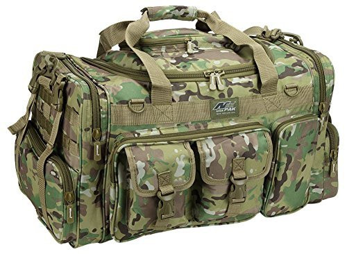 BOGUE TF126 MLT 26" Tactical Duffle Military Molle Gear Bag Camo Green New