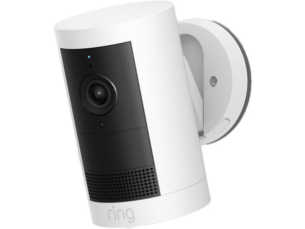 Ring Outdoor Cam Plus Battery - 2K Indoor/Outdoor Security Camera, Two-Way Talk,