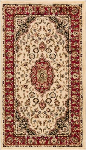 Well Woven Barclay Medallion Kashan Red Traditional Area Rug 2'7'' x 9'6'' New