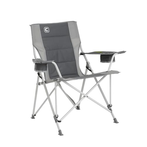 CORE Extra Large Tension Chair Foldable Chair with Cupholders - SAND New