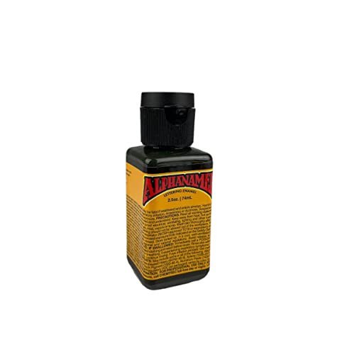 Alpha 6 Alphanamel McKeag's Black - Enamel Paint - 2.5 oz New