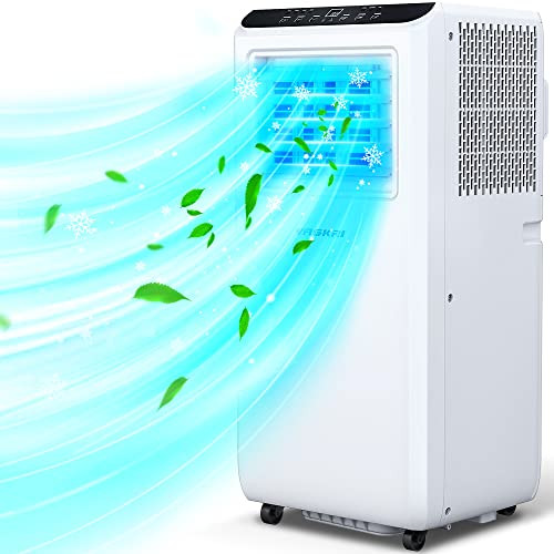 VAGKRI Portable Air Conditioners 8000 BTU 3-in-1 AC Unit with Fan & Dehumidifier