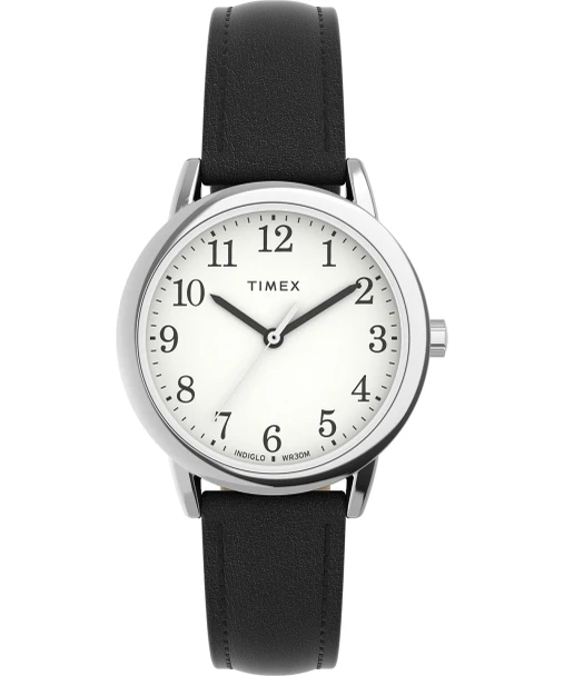 TIMEX TW2V69100 WOMEN'S EASY READER WATCH 30MM - STAINLESS STEEL