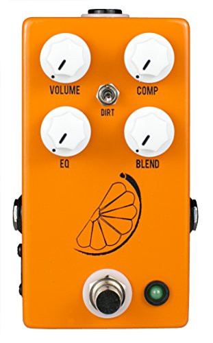 JHS PEDALS JHS PULP N' PEEL V4 COMPRESSOR GUITAR EFFECTS PEDAL - ORANGE