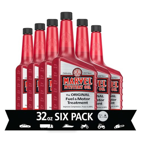 Marvel Mystery Oil Original Motor Treatment 32 oz Pack of 6 B008HZGS8I - CLEAR New