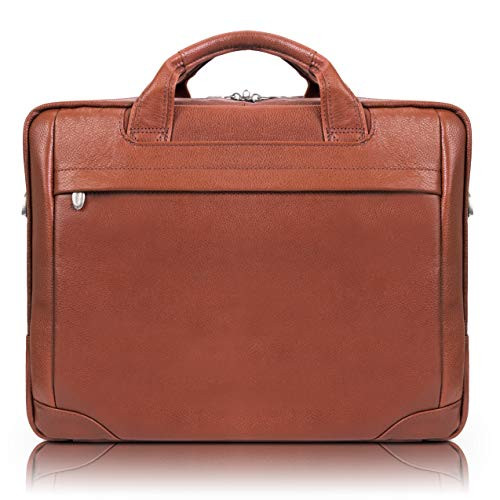 McKleinUSA S Series Bridgeport Pebble Grain Calfskin Leather 17" Brown (15474) New