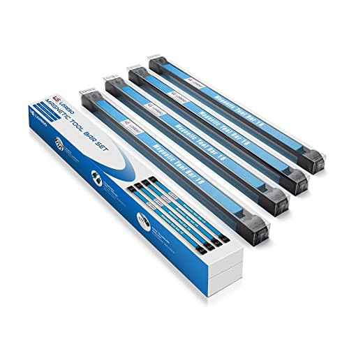 LSR LORESO Magnetic Tool Holder 18 Inch, Set Of 4 Magnetic Tool Bars New