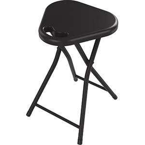 4pk Black Folding Stools B017KUYTO0 New