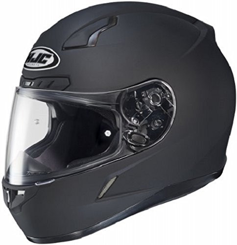 HJC CL-17 Full-Face Motorcycle Helmet (Matte Black, Medium) New