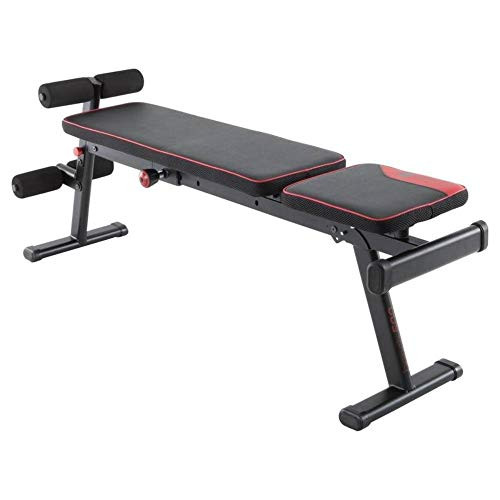 Decathlon 500 Folding Incline Weight Bench B06XQF6Y5D - Black