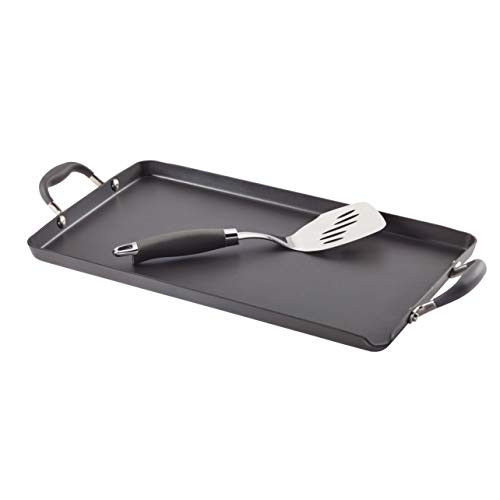 Anolon Advanced Hard Anodized Nonstick Griddle Pan/Flat Grill 10" B0093JW278 New