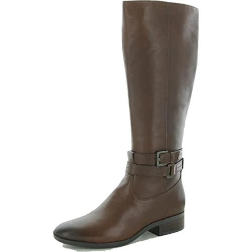 Naturalizer Reid Cinnamon Leather Size 8.5 Wide (C) New