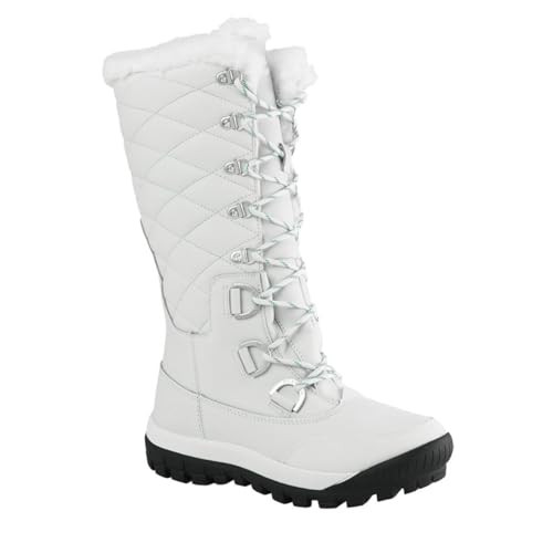 BEARPAW Isabella Women's Boot White Size 7 | Fashion Footwear New