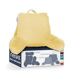 Nestl Reading Pillow Kids Teens Shredded Memory Foam Backrest Pillows B07V9J434G New