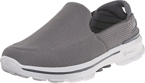 Skechers Performance Men's Go Walk 3 Unfold Walking Shoe, Gray, Size 10 M US New
