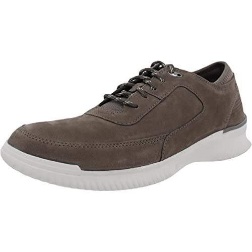Clarks Men's Donaway Lace Oxford, Stone Nubuck, Size 10 New