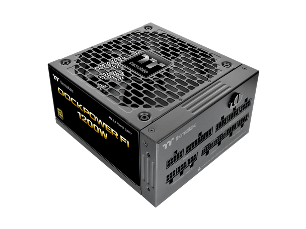 Thermaltake Dockpower FI 1200W, ATX 3.1, Native PCIe 5.1 12V-2X6 (X2), Modular,