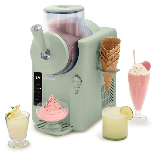 GREENPAN FROST ICE CREAM MAKER, SORBET, MILKSHAKES, FROZEN YOGURT - GREEN