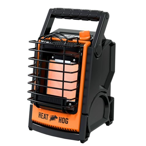 Heat Hog 9,000 BTU Portable Propane Radiant Space Heater, 9,000 BTU, Gas Powered New