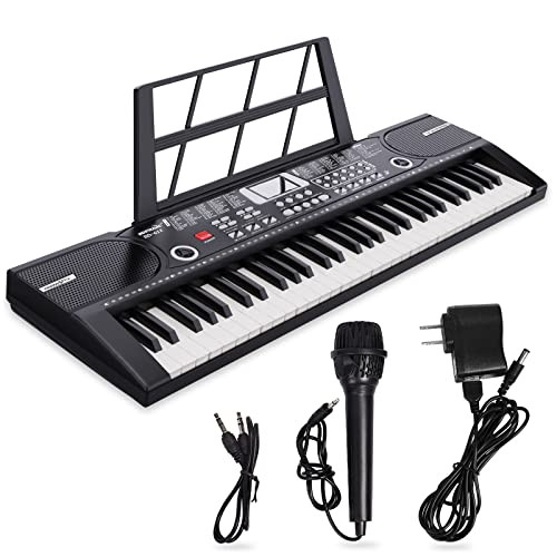 61 Keys Keyboard Piano Camide Electronic Digital Piano Built-In Speaker New New