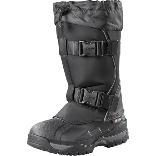 Baffin Impact Men's Winter Boots, -60 to -76F, Tall Height, Black, Size 14 New