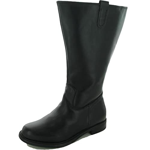David Tate Best - Super Wide Calf Black Leather 2 11 M (B)