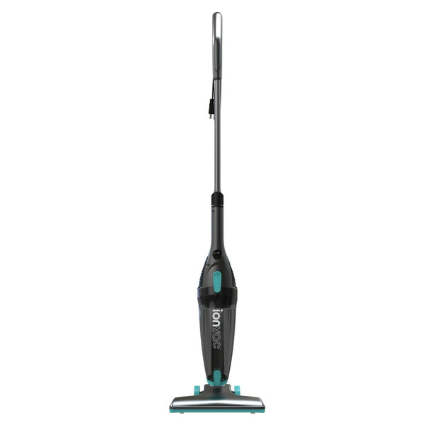 IONVAC ZIPVAC CORDED STICK VACUUM, MULTI-SURFACE 3-IN-1 - BLACK/LBLUE