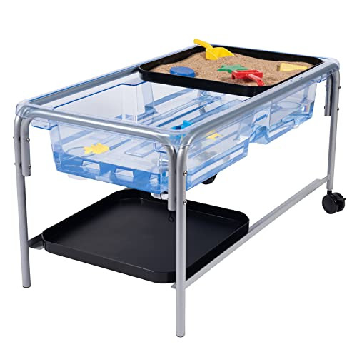 edxeducation Sand and Water Table, Indoor and Outdoor Sensory Table New