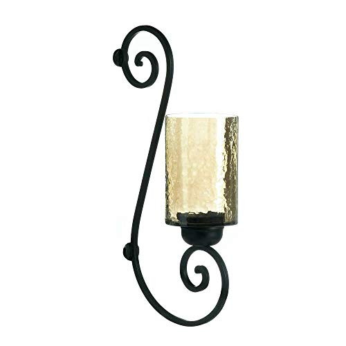 Gallery of Light IRIDESCENT GLASS SCROLL WALL SCONCE B01N67I5HM - NEW New