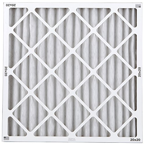 BestAir BA2-2020-8 AC Furnace Air Filter 20"x20"x2" MERV 8 Pack of 1 - White New
