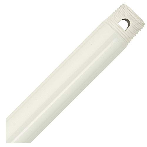 Monte Carlo Fans DR60RZW - Ceiling Fan Downrod, 60" - Matte White New