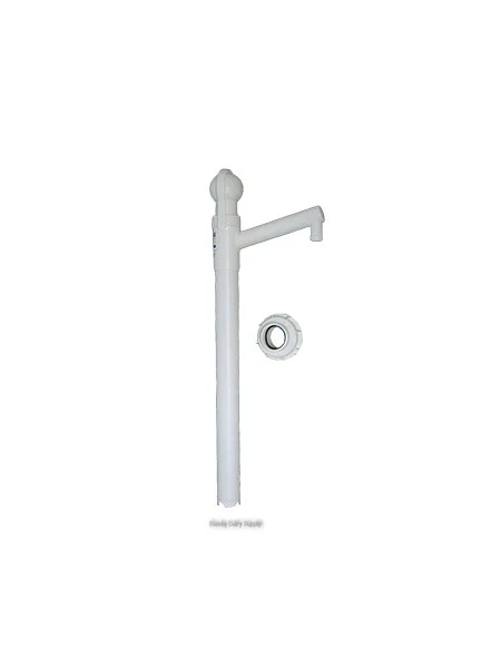 EZI-ACTION 25/5 DRUM PUMP WITH C69 FITTING - FDA FOOD GRADE - WHITE New