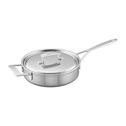 Demeyere 40850-681-0 Industry Stieltopf with lid, Induction, 24 cm New